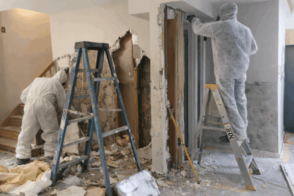 AGREE Environmental Remediation & Demolition crew on site in Baldwin Park, California