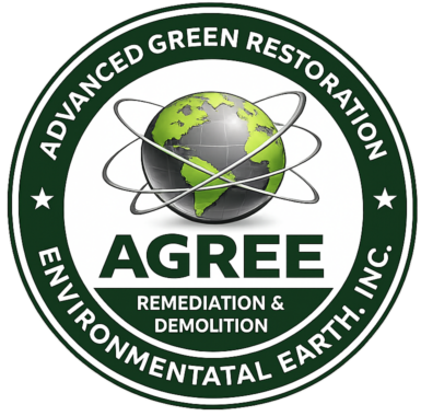 AGREE Advanced Green Restoration Environmental Earth, Inc. — Remediation & Demolition logo